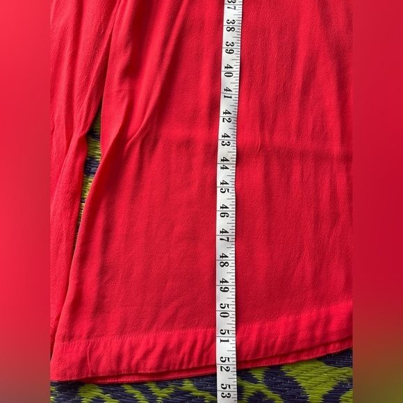 Free People Eileen Romper Jumpsuit In Coral Pink size 2 Bohemian Cottagecore - Picture 15 of 15